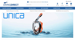 Desktop Screenshot of divingdirect.co.uk